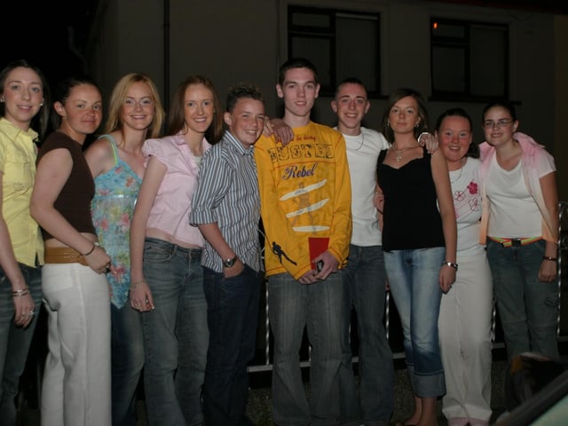 Gerry's big party with family and friends.