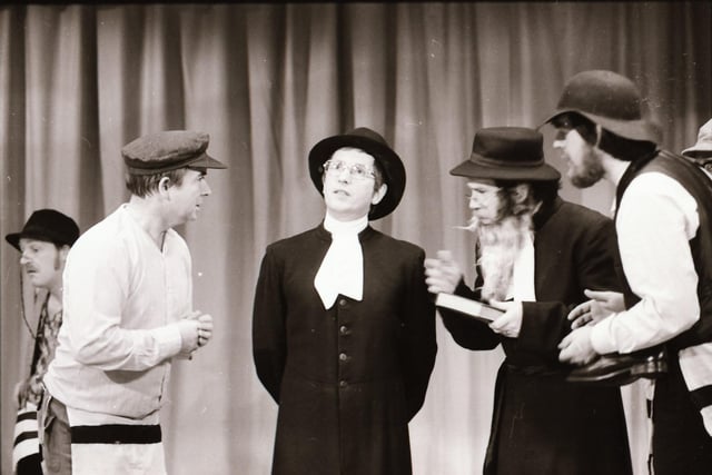 The production of Fiddler on the Roof staged in the Carnhill area of Derry back in March 1984.