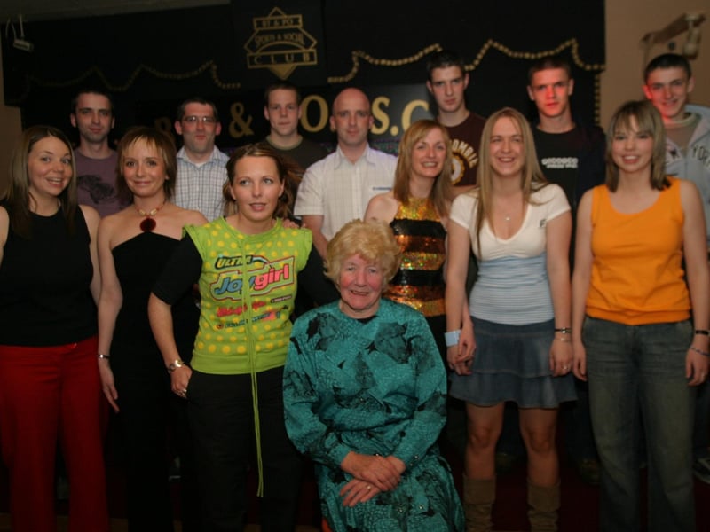 Parties & Celebrations back in 2004: Nellie McClelland.