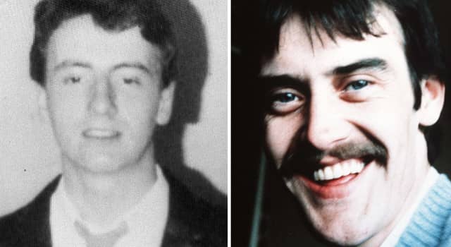William Fleming (left) and Danny Doherty were shot dead by the SAS in grounds of Gransha Hospital, Derry in December 1984. (Pacemaker)