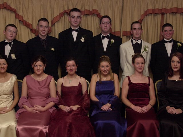 Scoil Mhuire School Formal in January 2002.