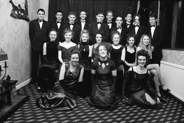The Clondermot High School formal in February 1994