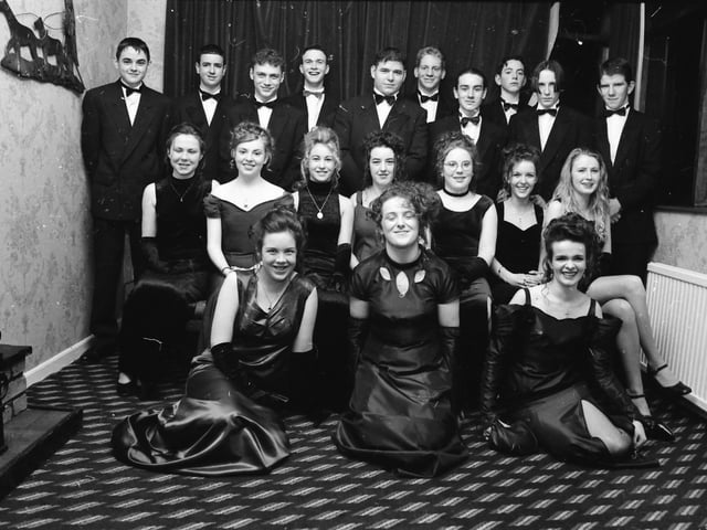 The Clondermot High School formal in February 1994