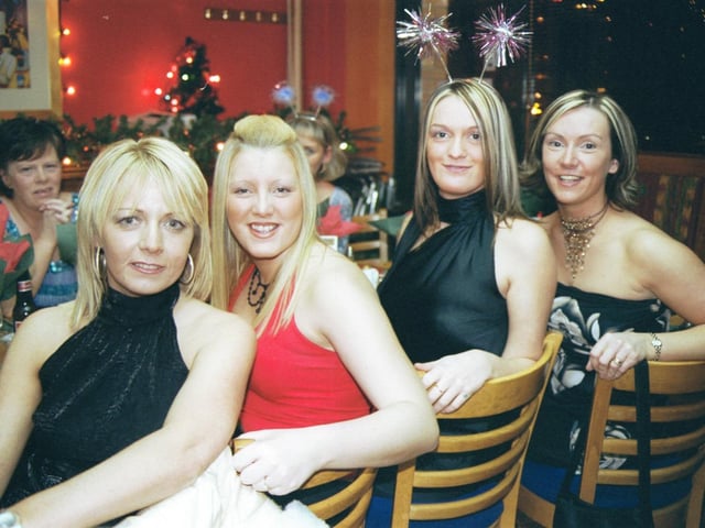 Posing for the Foyle News are L/R: Alison Harkin, Caroline White, Orla McAdams and Eleanor McAdams.