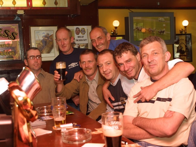 Pictures of birthdays, fundraisers and pub outings in July 2003