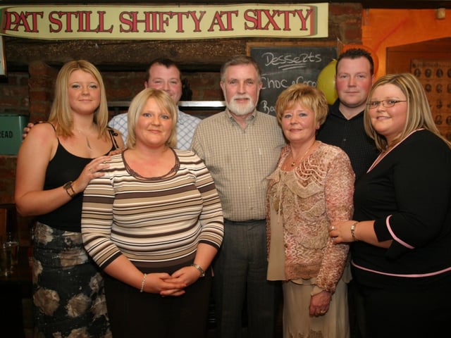 Party celebrations back in 2004: Patrick Bell.