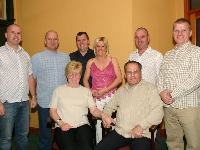 Derry parties in October 2004. Dunne