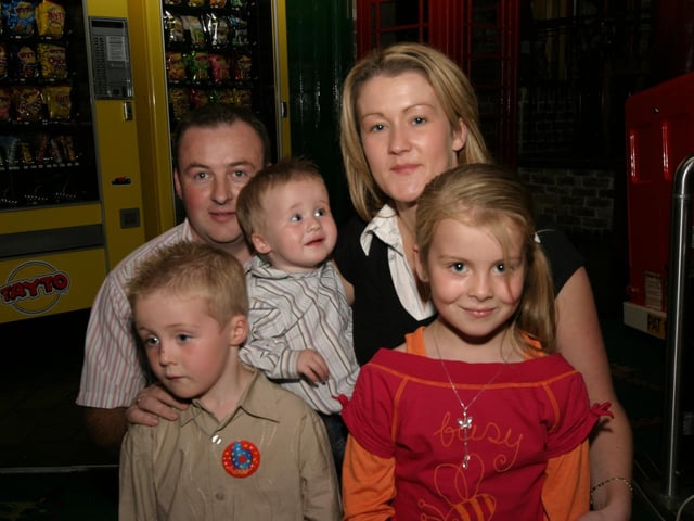 Parties and celebrations in Derry in October 2005.