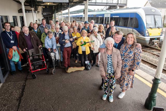 First Chat-Tea Train event a huge success with over 60 people attending