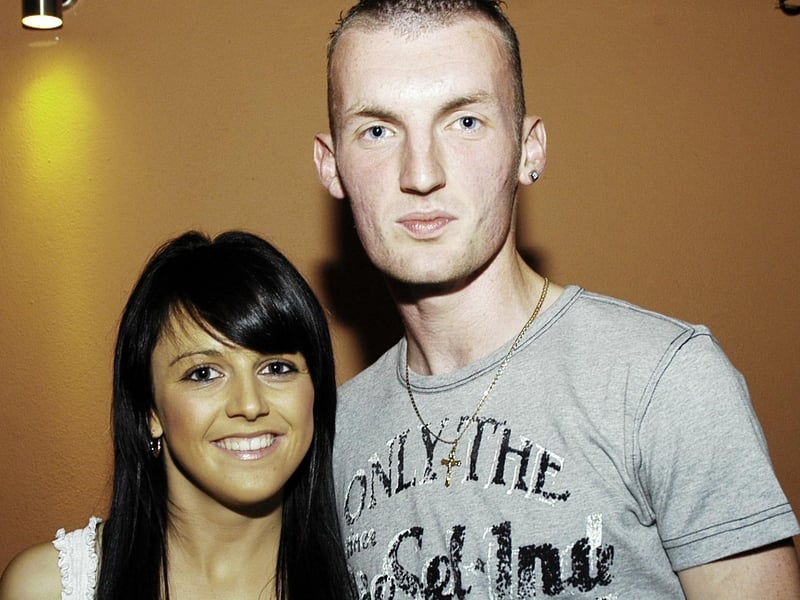Conor pictured with his bestfriend Carleana. : .