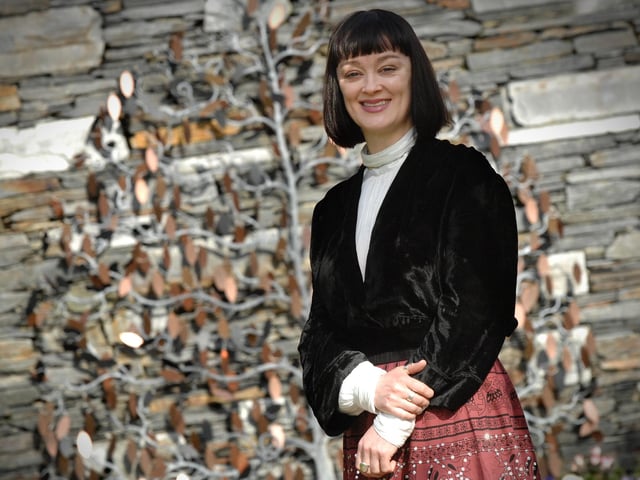 Bronagh Gallagher is a singer and actor born and raised in Derry. Her big break came when she starred as Bernie in The Commitments in 1991, which was followed up with small parts in Pulp Fiction (1994) and Star Wars: Episode I – The Phantom Menace (1999). Gallagher starred in Bump Along the Way, a Derry-made film about a woman who becomes pregnant after a one night stand. Bronagh Gallagher also had a cameo in Derry Girls where she played a singer in a band called The Commitment at Jenny Joyce's house party. Gallagher released her most recent EP WITCH IT UP in June last year. Bronagh Gallagher is pictured at the Foyle Hospice Memory Tree. (DER1014PG074)