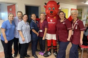 Group photo of Childrens Ward staff