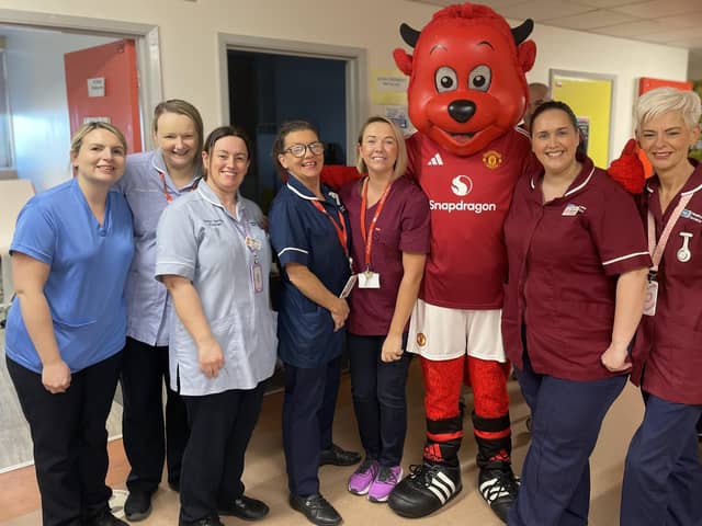 Group photo of Childrens Ward staff