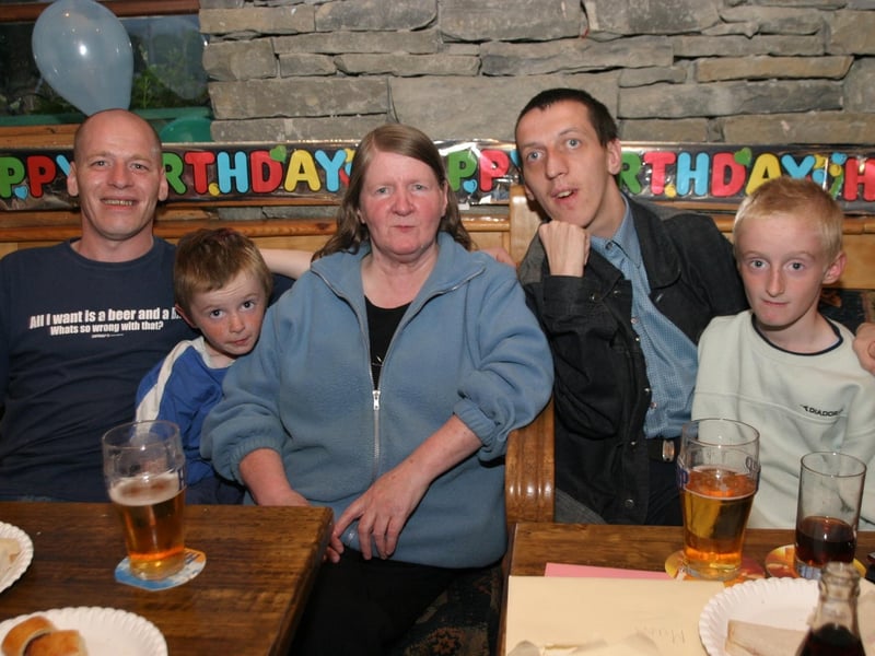 Rosemary and Gerry's 25th anniversary.