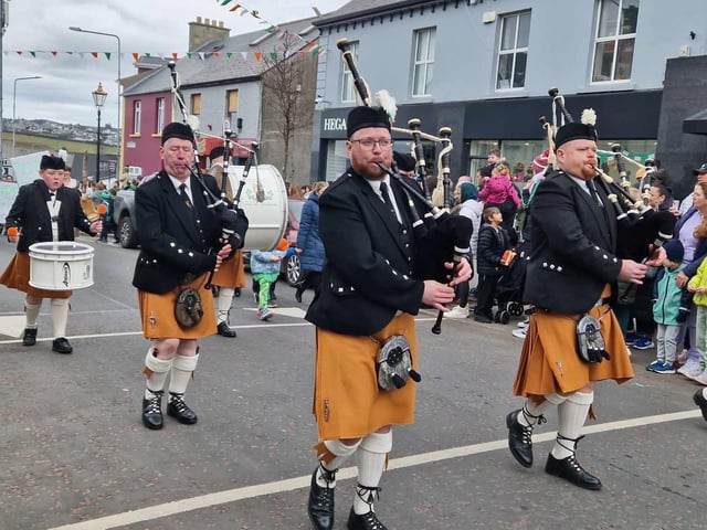 Buncrana St Patrick's Day Parade 2025.