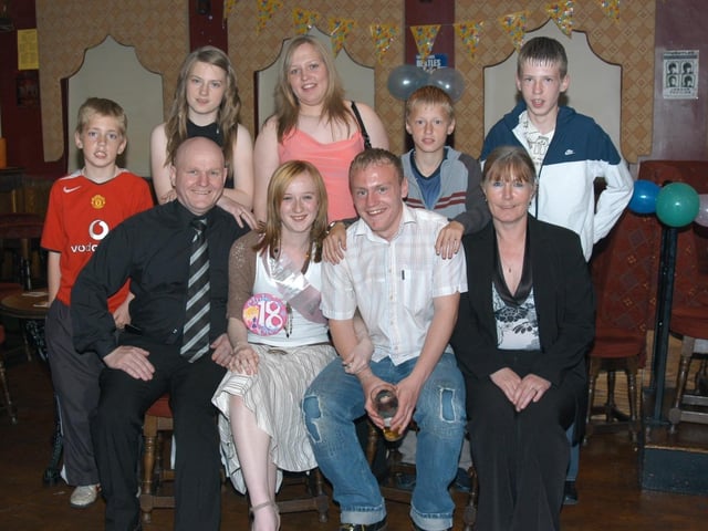 Linda Holloway's 18th birthday.