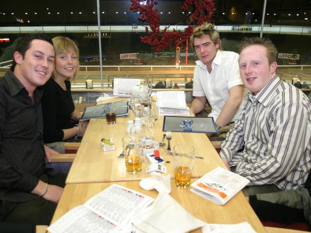 A night at the Lifford Races back in January 2004.