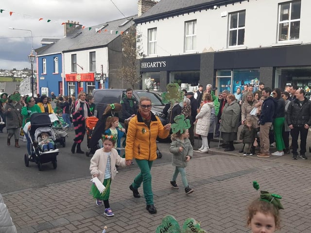 Buncrana St Patrick's Day parade 2023.
