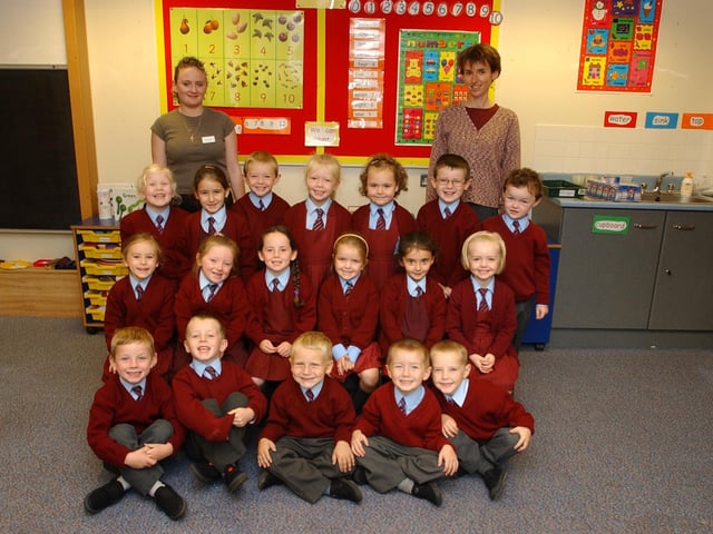 20 YEARS ON: Pictures of Derry children starting primary 1 in September 2003