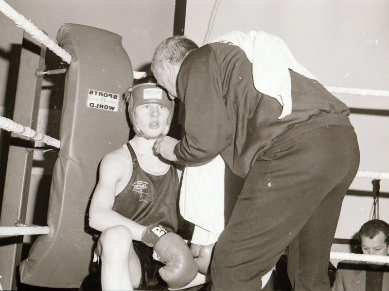 Fairview boxing tournament in the Delacroix back in February 1995.