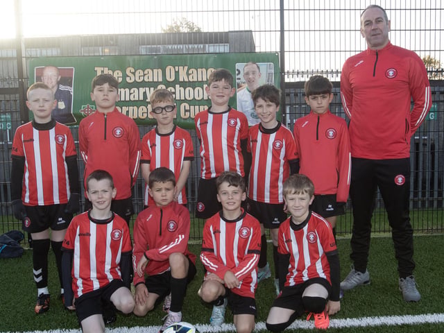 Tristar FC 2015s who played in the Sean O'Kane Memorial Cup at St. Joseph's Boys School on Saturday morning. (Photos: Jim McCafferty Photography)