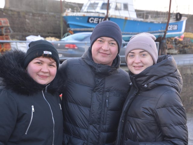 Malin Head Community Christmas Day Swim at Portmor Beach.