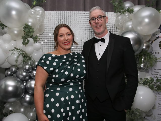 Thomas Campbell and Catherine Nash pictured at Northland’s 50th Anniversary Gala Dinner held in The Everglades Hotel. (Photo - Deirdre Heaney, nwpresspics)