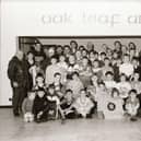 Oakleaf boxers and coaches pictured at the club's opening night in Meehan Square on November 1992.