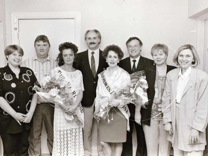 Inishowen Rose of Tralee finalists.