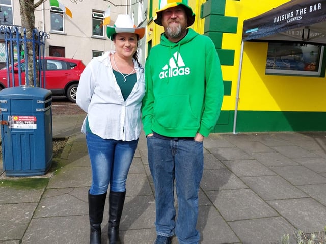 St Patrick's Day in Moville March 17, 2023.
