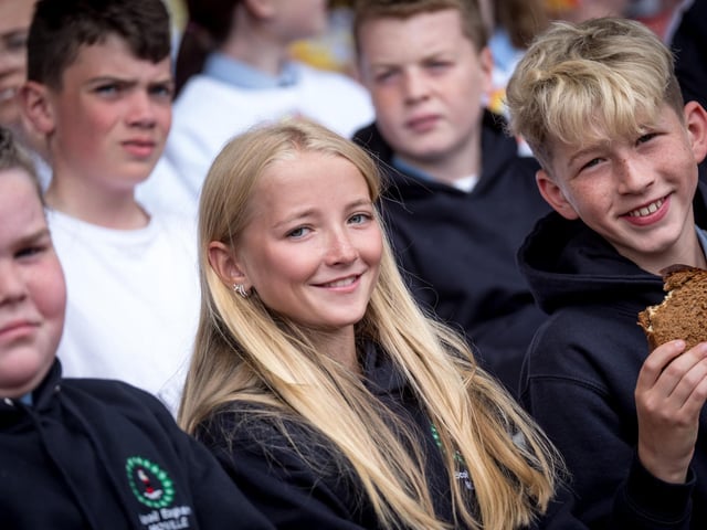 The annual Fan the Flame mass was celebrated recently in Celtic Park for pupils who recently made their confirmation.