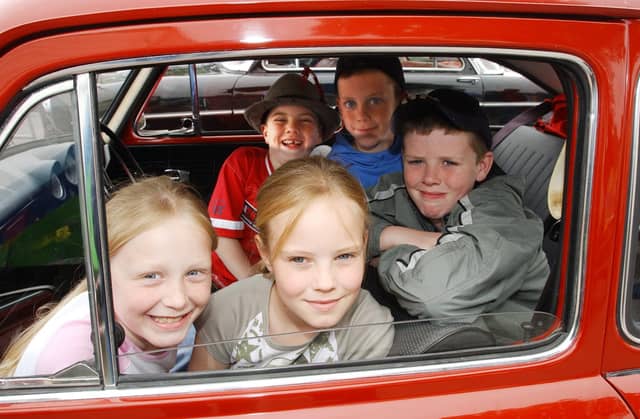 The Moville Vintage Show in July 2004.