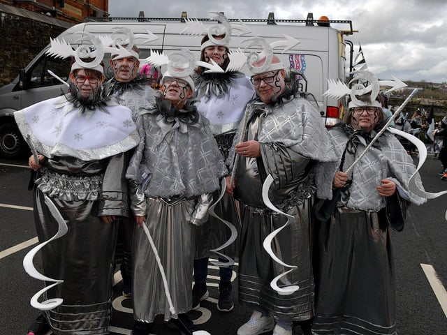 Destined took part in Derry St Patrick’s Day parade on Friday afternoon. Photo: George Sweeney. DER2311GS – 48