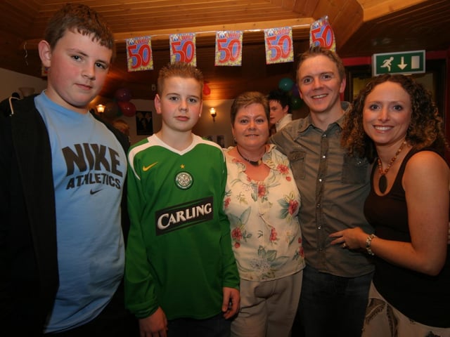 Noleen Gallagher's 50th birthday.