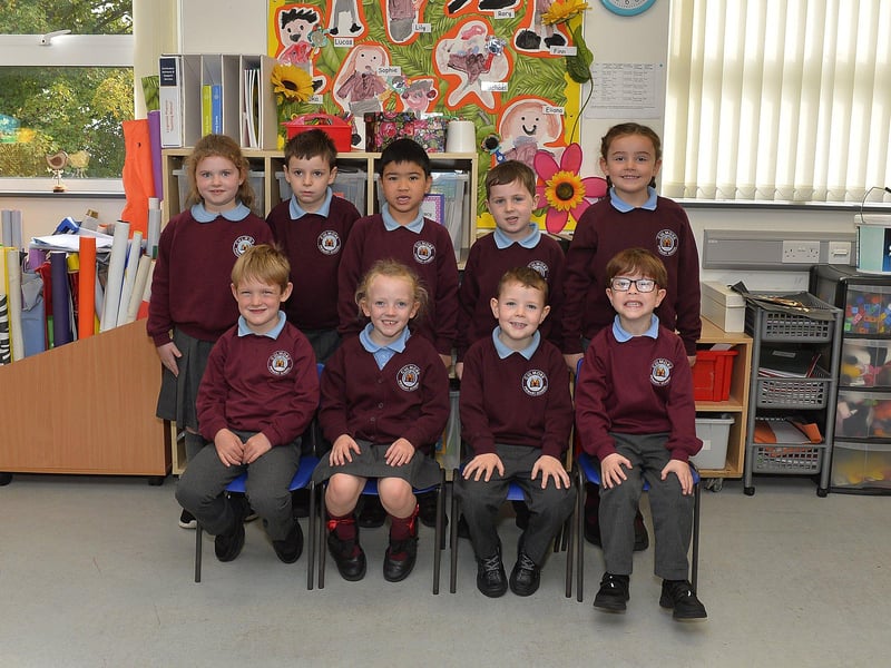 Mrs Geddes' Foundation Stage class at Culmore Primary School.