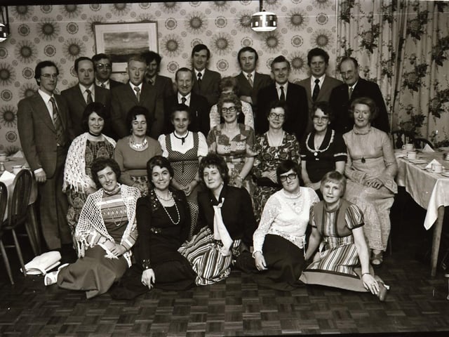 Dinner dances February 1976: Derry Vintners Dance at Broomhill Hotel, Slaughtrmanus GAC dinner and presentation at Magilligan, Malin GAC annual dinner dance, the Catholic Club Dance Group at the White Strand Motor Inn and Carndonagh ICA annual dinner dance.