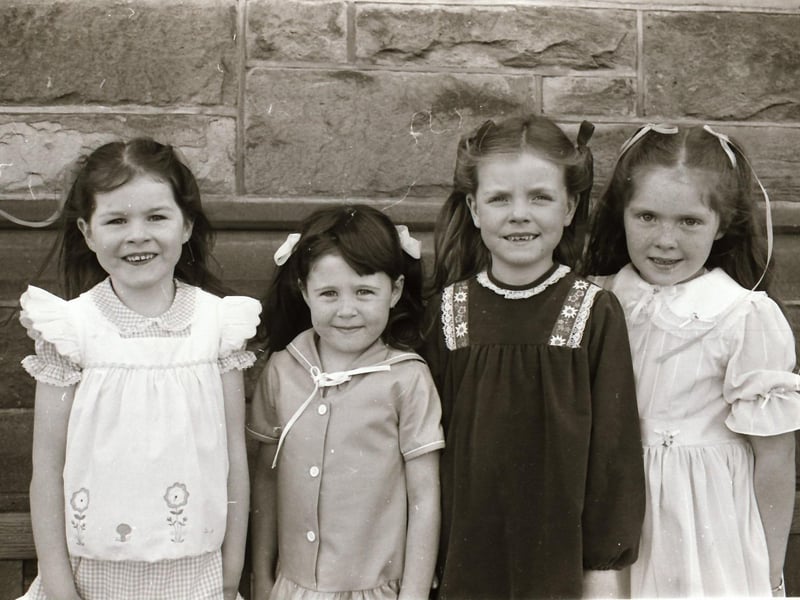 Winners and competitors at Feis Dhoire Cholmcille back in 1984.