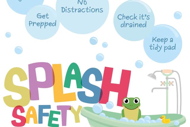 Splash Safety campaign from Public Health Agency.
