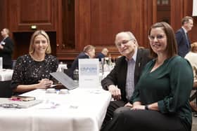 Linda Lynch, City Hotel Derry; Tom Christiansen, Expert Reiser; and Emer Mac Diarmada, Tourism Ireland, at Tourism Ireland’s 2023 Nordic trade workshop, which took place in Copenhagen.