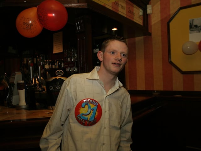 Sean Canning's 21st.