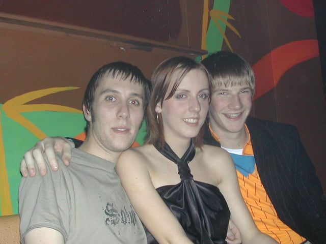 A night out in Derry back in January 2004.