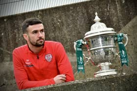 Derry City winger Michael Duffy has his eyes on a FIFTH FAI Cup victory.