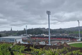 Work on Derry City FC’s new £1.4m grass pitch at the Ryan McBride Brandywell Stadium has commenced ahead of schedule with contractors already onsite.