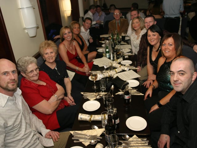 Derry Christmas parties 20 years ago in December 2003