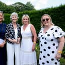 Pictured L to R with President of Ireland, Catherine Connolly, at Áras an Uachtaráin on Tuesday, June) 23 are AwakenHub team members Denise McQuaid, Cofounder and Director of Investor Relations (L); Clare McGee, Cofounder and CEO; and Maria McKeever, Chief Operating Officer. Credit: Tony Maxwell