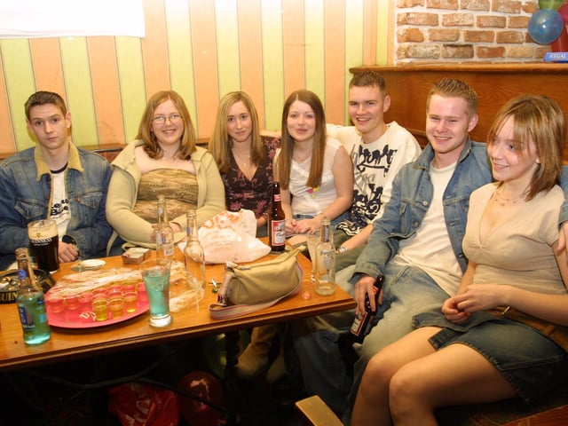 Kris Murray, Donna Mullen, Karen Melaugh, Joanie Callaghan, Martin Cross. Paul Gardiner, Laura Malcolm.