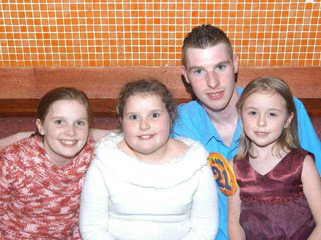Parties and celebrations in November 2004: Jason McCullagh.