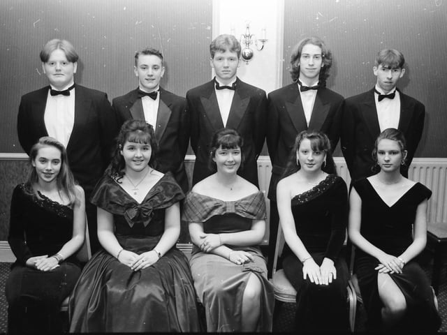 The Clondermot High School formal in February 1994
