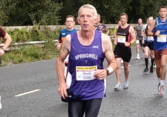 David Shiels pet in a great performance at the Break 4 the Border Half Marathon