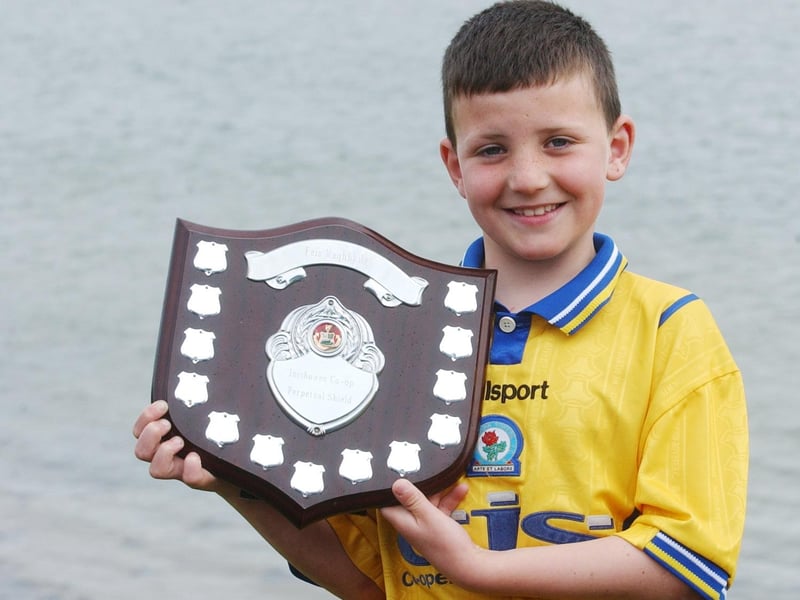 Killian O Dubhghaill, from Moville, Gaelscoil Cois Feabhail, winner of the Boys Verse Confined 6-8. (0605C43)